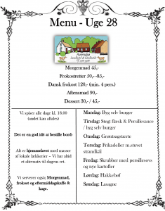 menu - uge 28